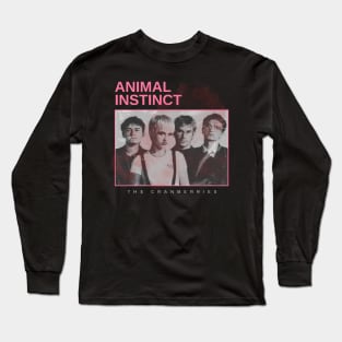 animal instinct - vintage minimalism Long Sleeve T-Shirt